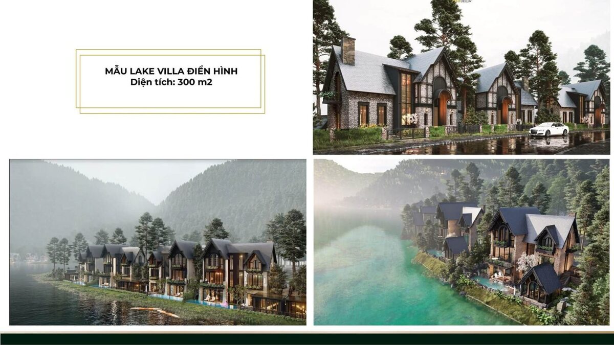 Mẫu Biệt thự Lake Villas Thanh Lanh Valley