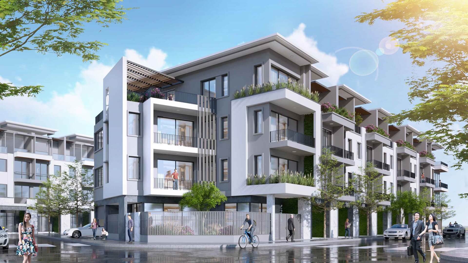 Các loại hình sản phẩm tại dự án BV Bavella Lạc Ngàn