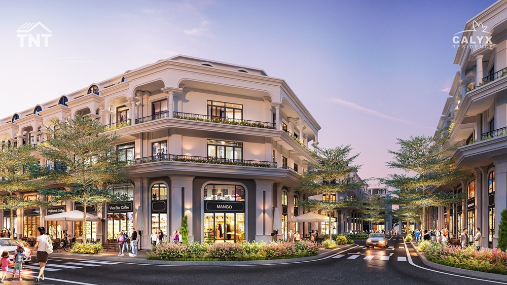 Shophouse lô góc
