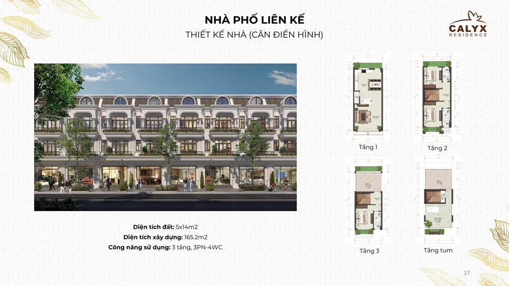 Nhà phố liền kề