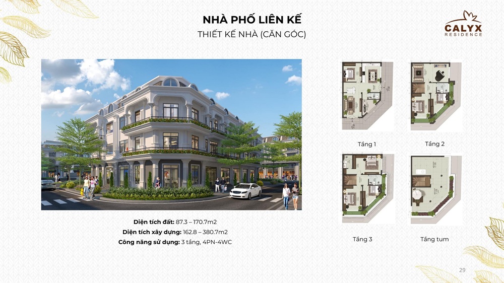 Nhà phố liền kề