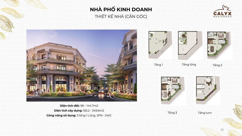 Nhà phố kinh doanh