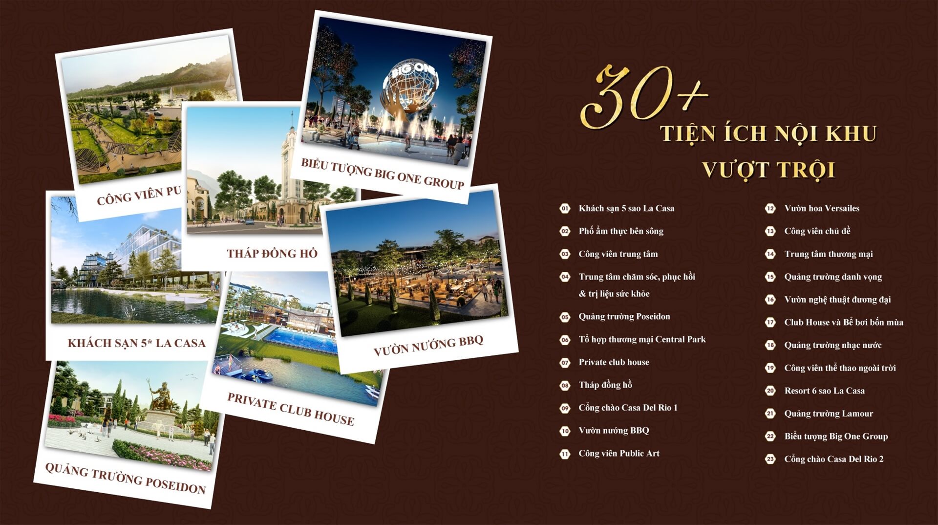 Tiện ích tại Casa Del Rio Hòa Bình