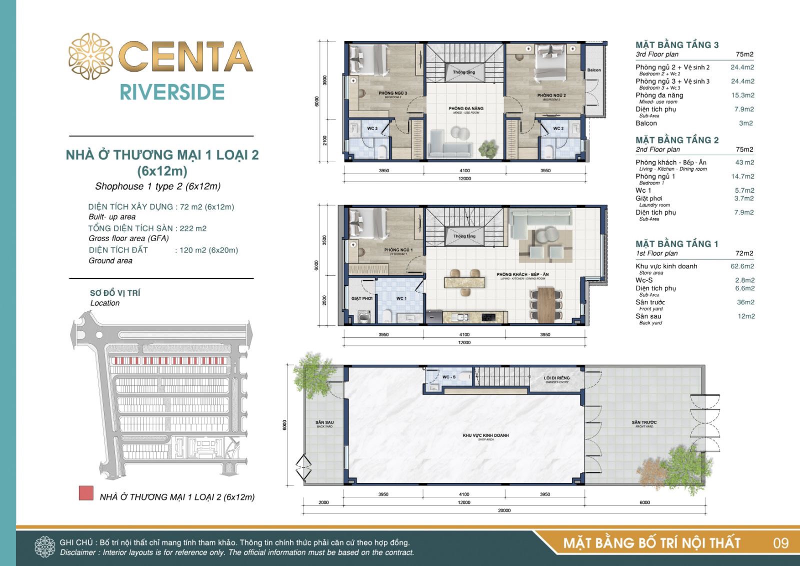 Shophouse Centa Riverside