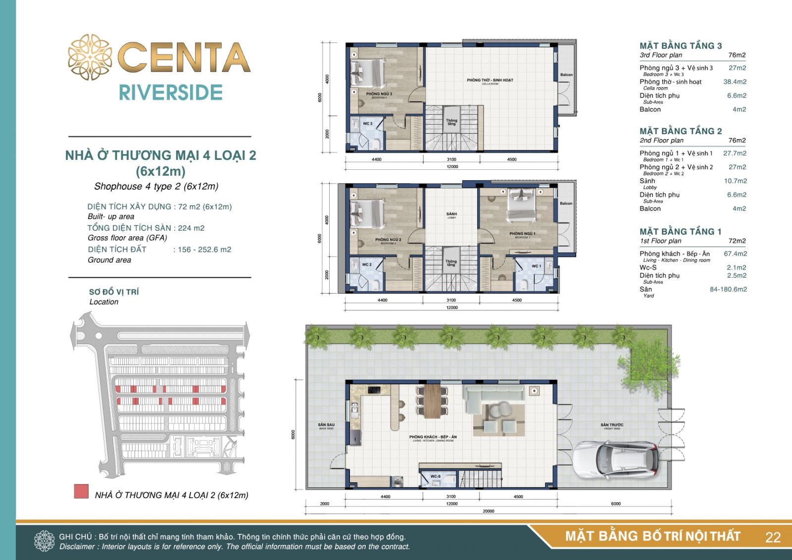 Shophouse Centa Riverside