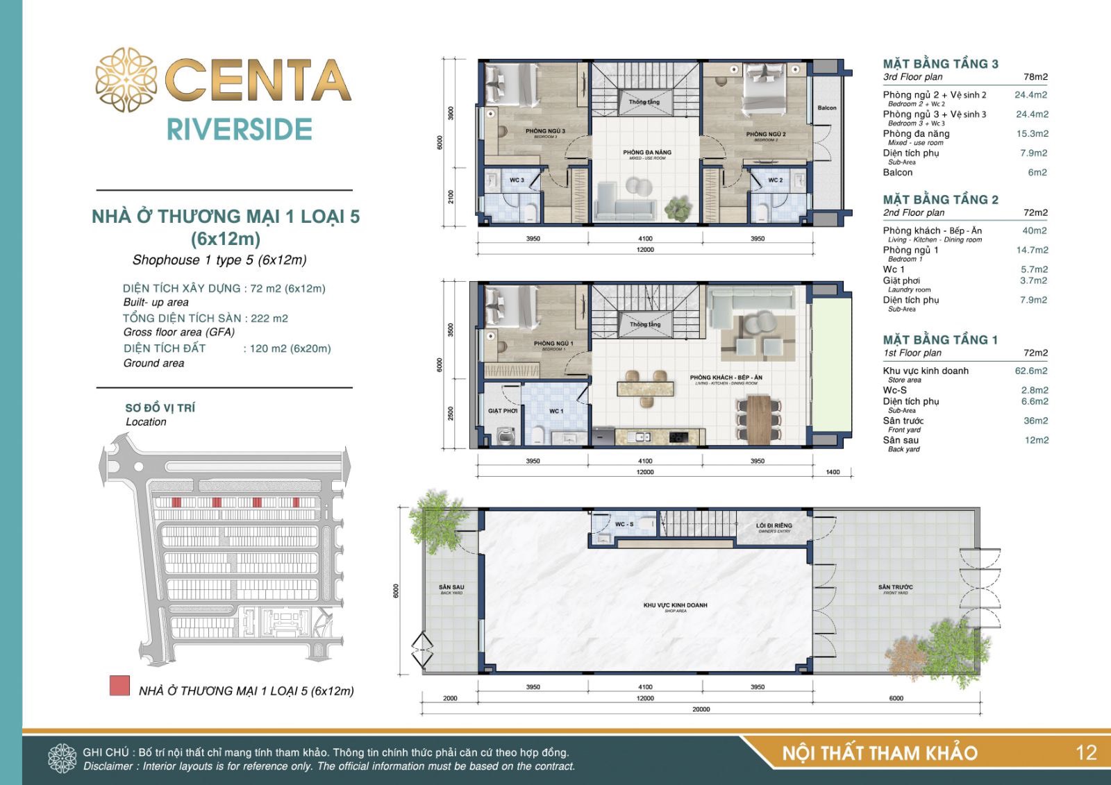 Shophouse Centa Riverside