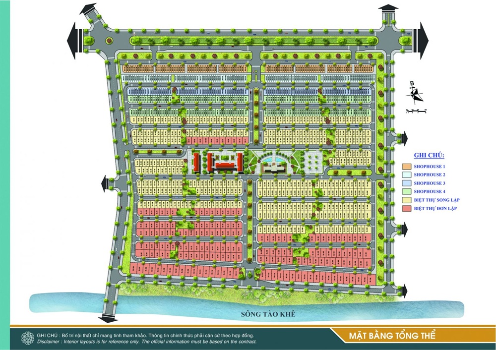 Mặt bằng dự án Centa Riverside