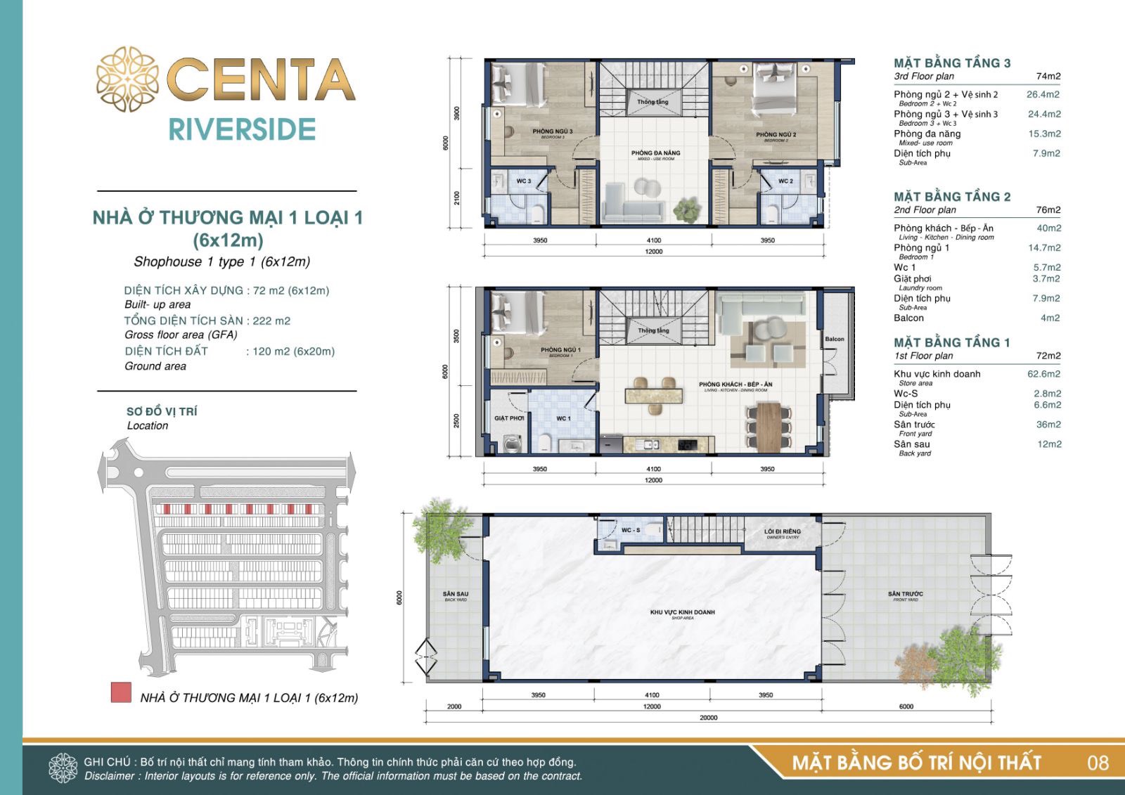 Shophouse Centa Riverside