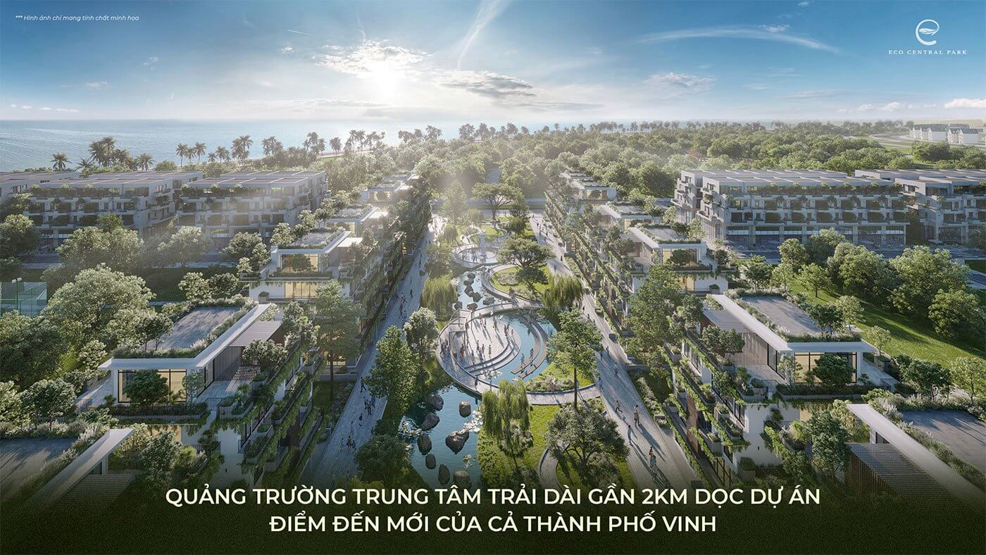Tiện ích đẳng cấp tại dự án Eco Central Park Vinh