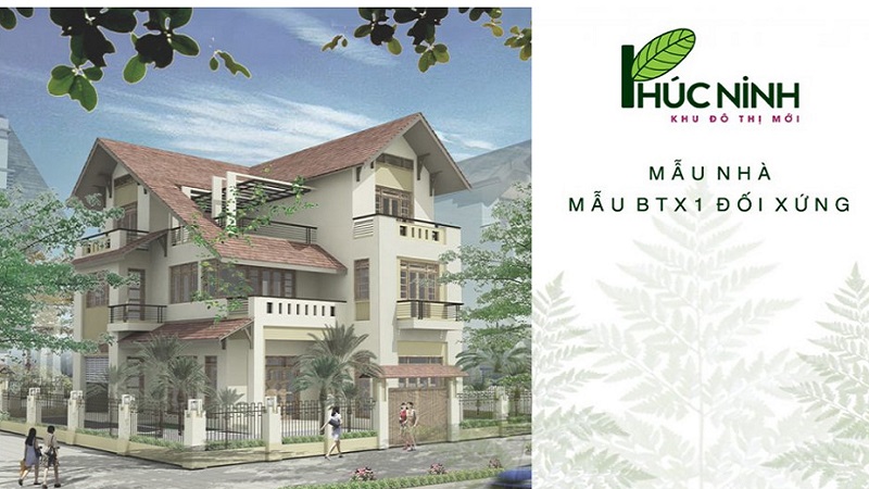 Khu nhà liền kề Phúc Ninh