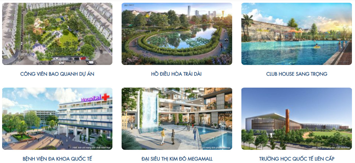 Tiện ích dự án khu đô thị Kim Đô Policity Yên Phong