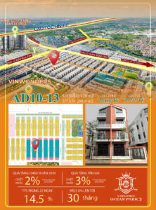 Liền kề AD10-13 Phân Khu Ánh Dương
