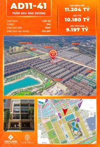Liền kề Lô 11-41, Phân khu Ánh Dương, Vinhomes Ocean Park 3