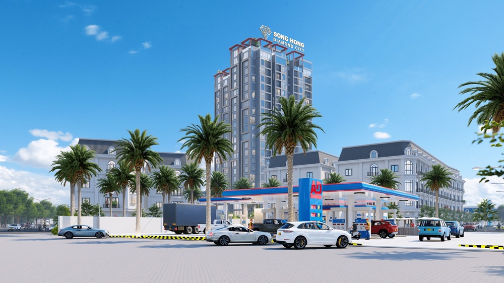 Liền kề, shophouse Sông Hồng Diamond City