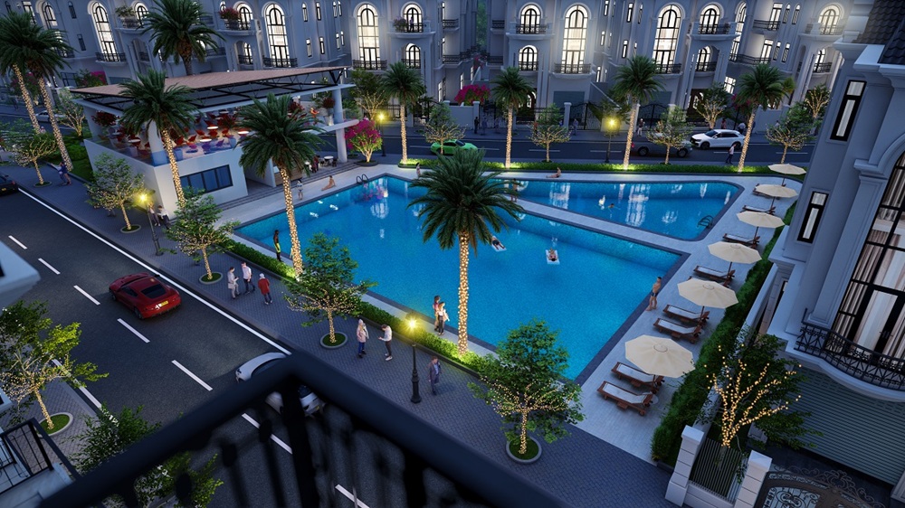 Hệ thống tiện ích hiện đại và đẳng cấp tại Sông Hồng Diamond City