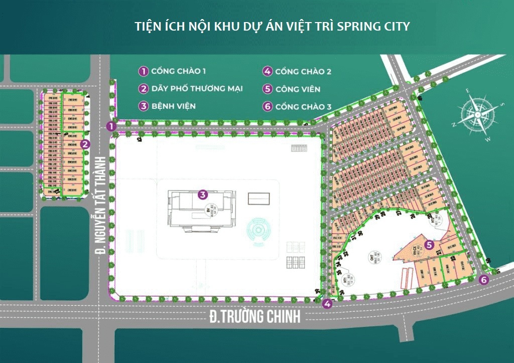 Tiện ích vượt trội tại Việt Trì Spring City