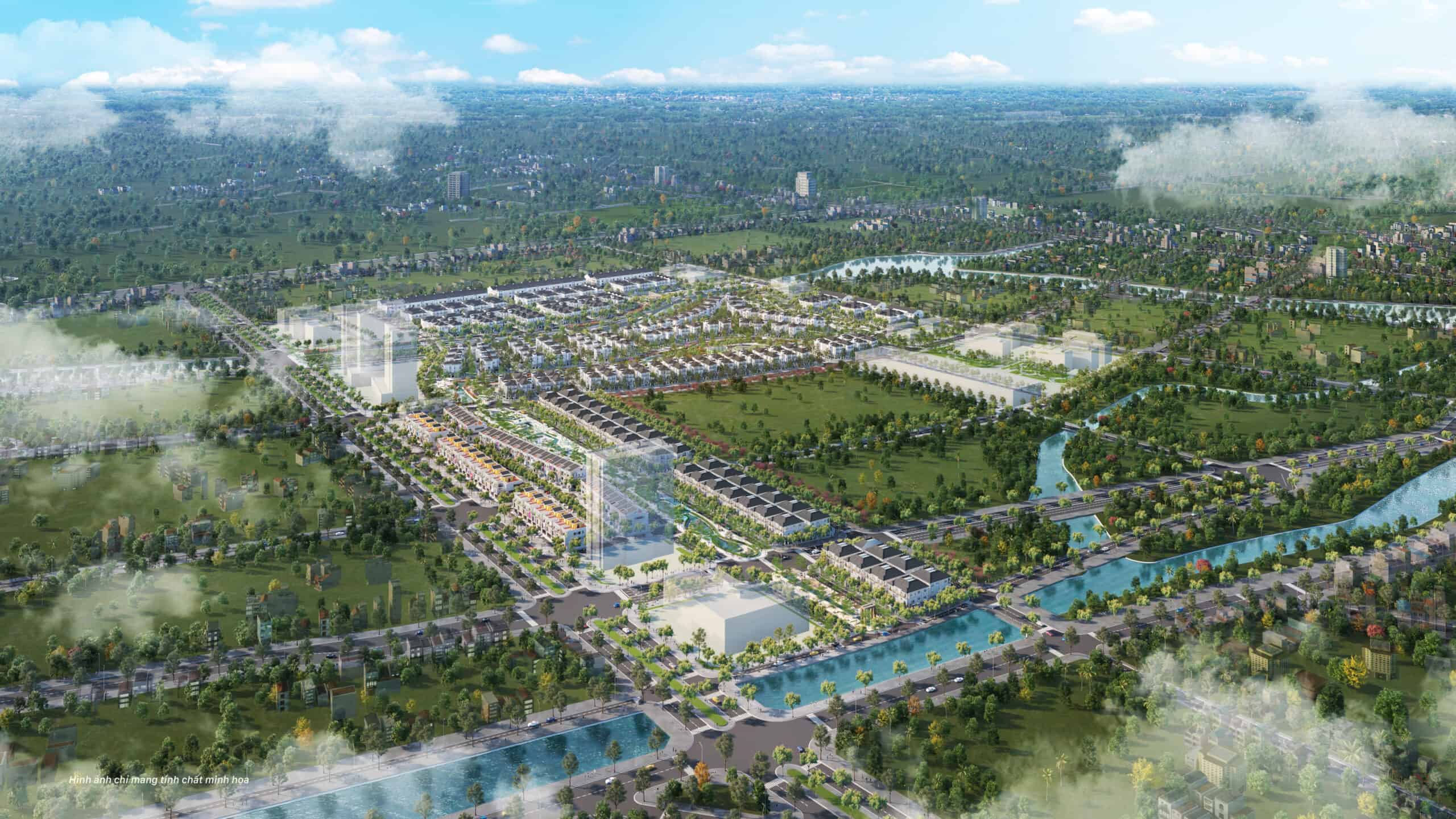 Vị trí dự án Vinh Heritage Nghệ An