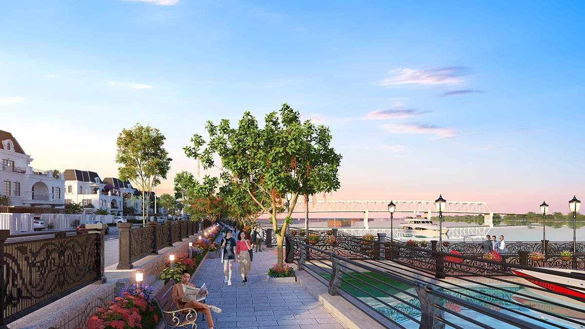Tiện ích dự án Vinh Riverside Trung Đô