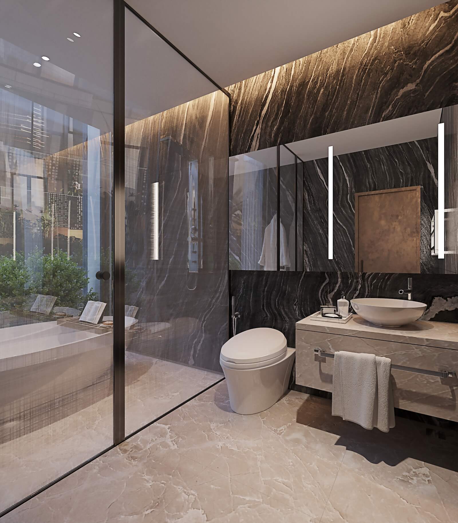 Nội thất bàn giao biệt thự Regal Victoria Quảng Nam